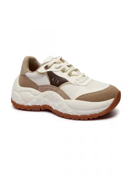 Armani Exchange Sneakers tornacipő bézs