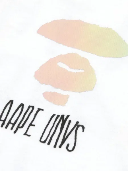 Tričko Aape By *a Bathing Ape® biela