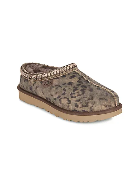 Pikčaste nogavice Ugg rjava