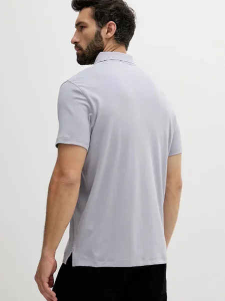 Tricou polo Calvin Klein violet
