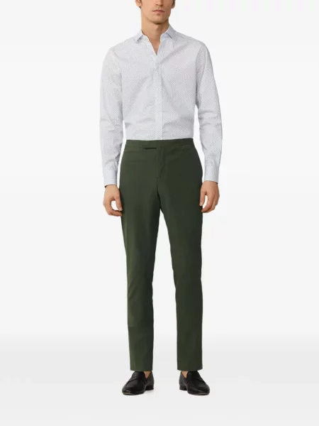 Cămașă Hackett London cu model floral cu imagine alb