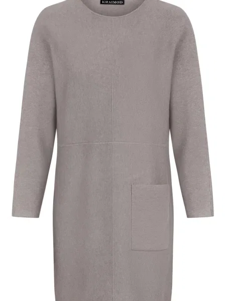 Kraimod Rochie tricotat amestecat gri