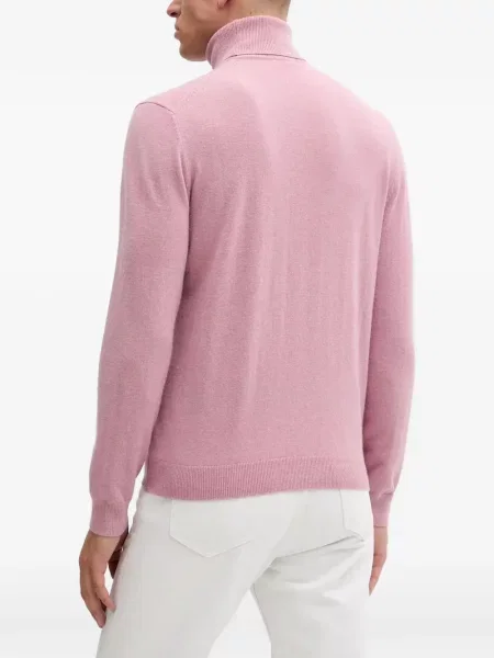 Pulover Benetton tricotate roz