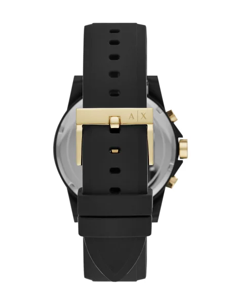 ARMANI EXCHANGE Analógové hodinky zlatá / čierna