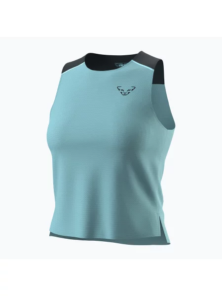 Koszulka do biegania DYNAFIT Sky Crop Top marine blue niebieska