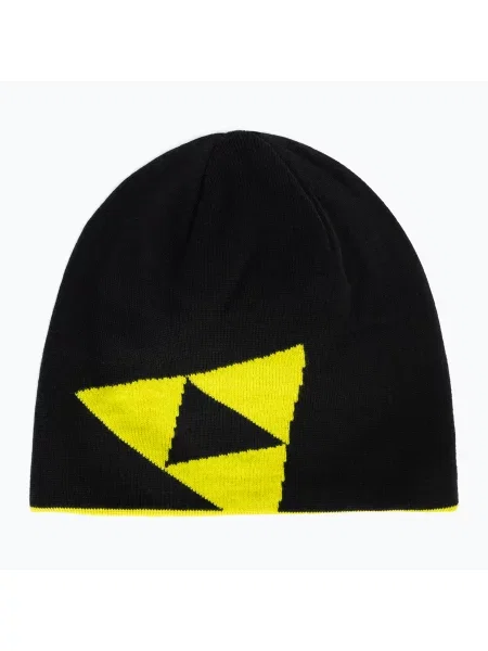 Шапка зимова Fischer Logo Reversible Beanie fisher yellow жовта