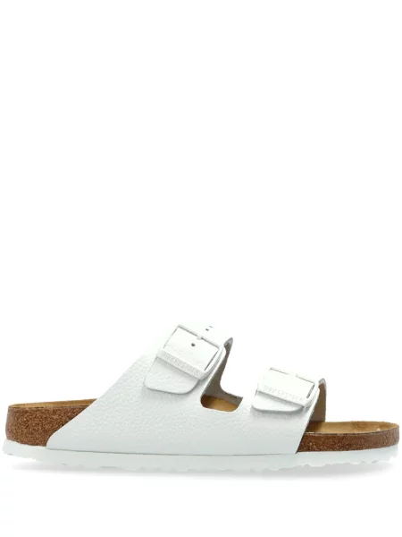 Papuci Birkenstock alb