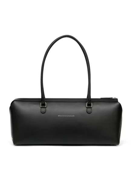 Maison Margiela torebka bagietka damska skórzana czarna