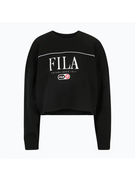 Mikina FILA Lewistown Crew Sweat black černá