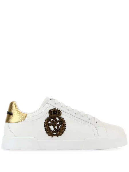 Sneakerși Dolce & Gabbana Portofino alb