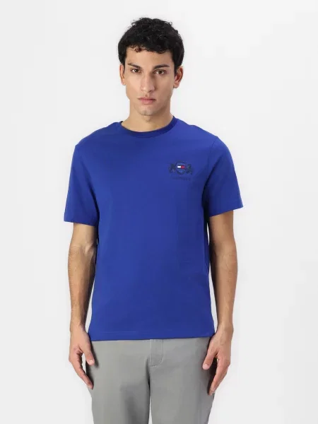 TOMMY HILFIGER Tricou închis albastru