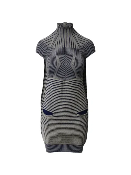 Rochie Peter Pilotto cu dungi de costum gri