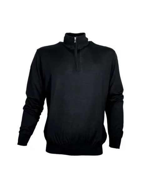 Sweter Paul & Shark wełniany czarny