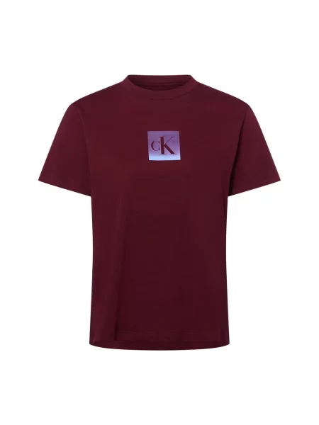 Koszulka Calvin Klein Jeans czerwona