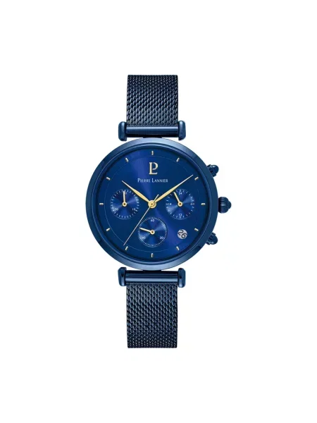 Pierre Lannier Analogové hodinky Chronograph Lutecia' modrá