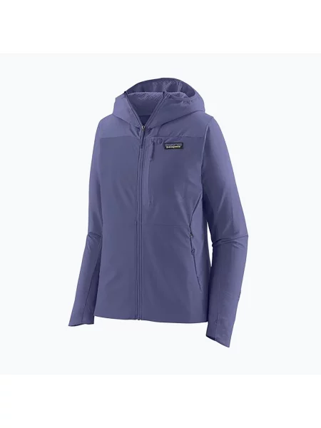 Kurtka softshell Patagonia R1 CrossStrata Hoody solstice purple fioletowa