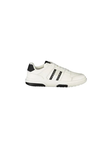 Bőr félcipo Tommy Jeans fehér