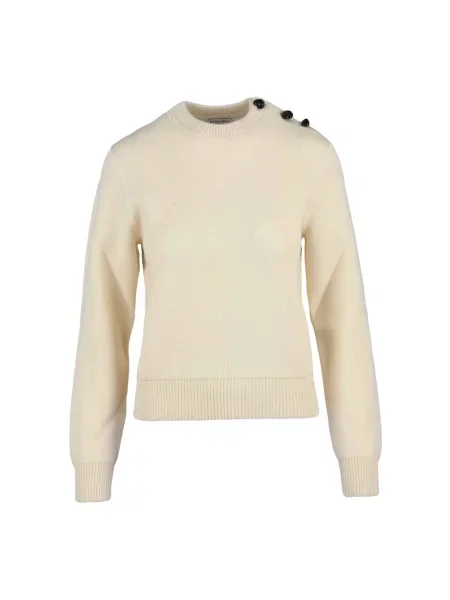 Sweter Bottega Veneta beżowy