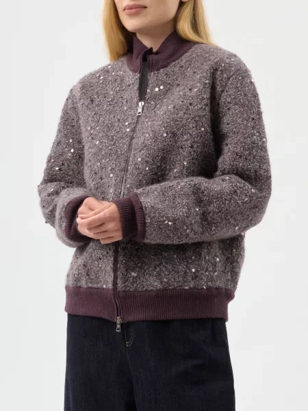 Куртка Panicale Cashmere фіолетова