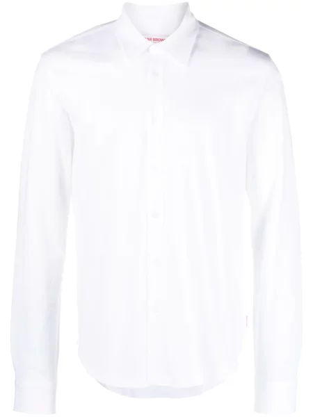 Риза Orlebar Brown бяло