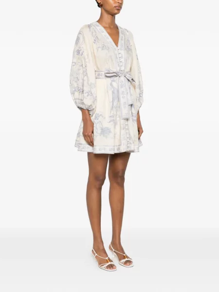 Rochie Zimmermann cu model floral cu imagine