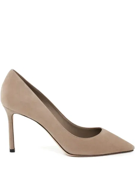 Pantofi cu toc Jimmy Choo maro