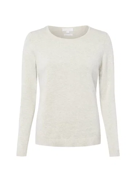 Brookshire Sweter z dzianiny DAmen Kobiety drobna dzianina marmurkowy S szary