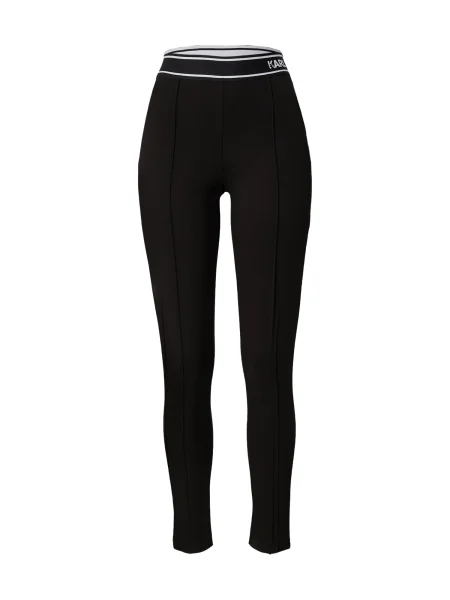 Pantaloni Karl Lagerfeld alb