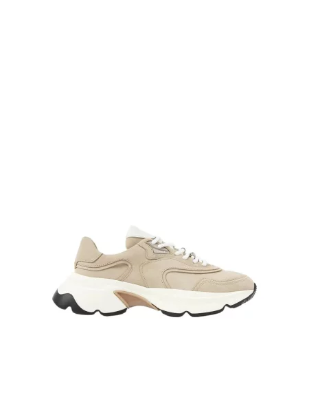 Sneakersy Nubikk skórzane beżowe