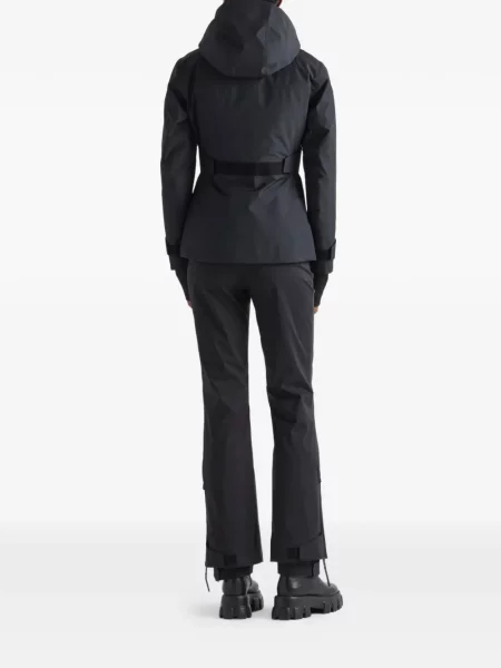 Pantaloni de schi Prada stretch negru
