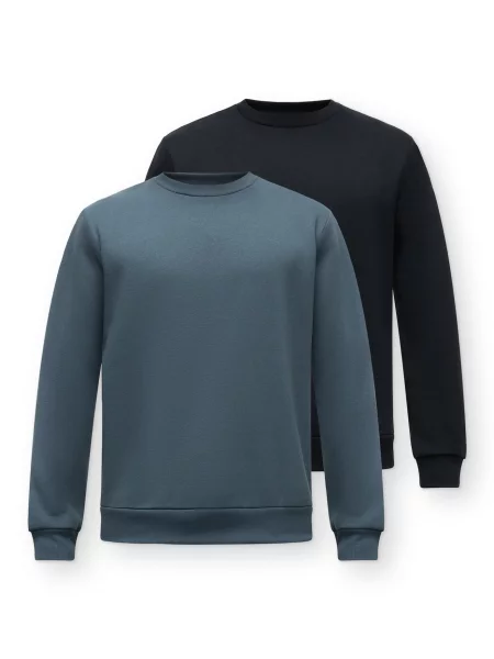 JACK & JONES Mikina JJEBRADLEY opálová černá