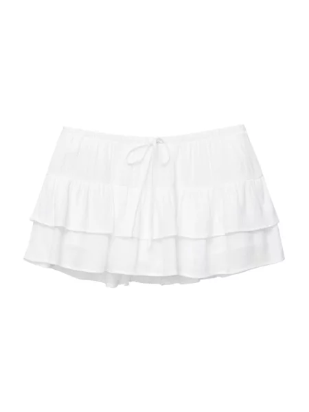 Pull&Bear Fustă deschis gri