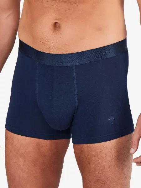 JOOP! Boxerky Everyday námornícka modrá / sivá melírovaná čierna