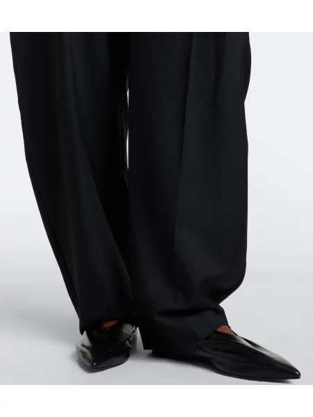 Pantaloni Róhe de lână negru