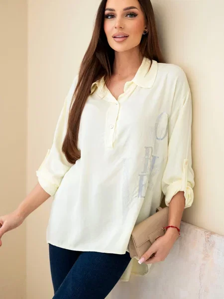 Блуза Kesi Włoski синьо