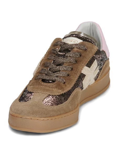Pantofi Another Trend de mătase maro