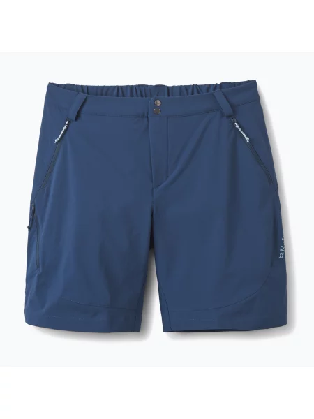 Pantaloni scurți de trekking pentru femei Rab Torque Mountain tempest blue albastru