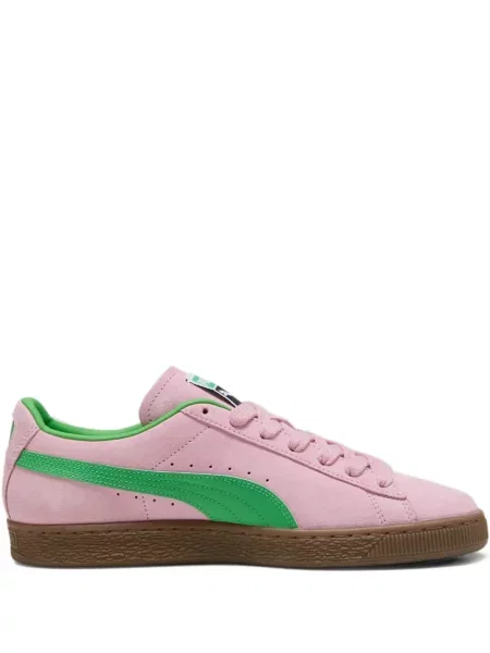 Sneakerși Puma Suede din piele de căprioară roz
