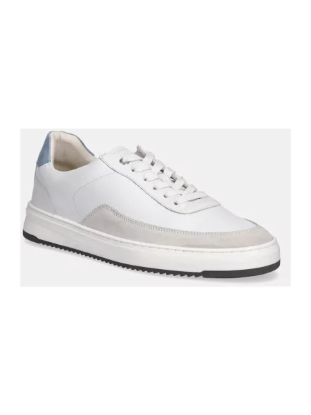 Filling Pieces sneakersy skórzane Mondo Squash Tag biały