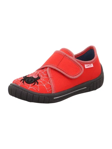 SUPERFIT Pantofi Bill bej / roșu negru