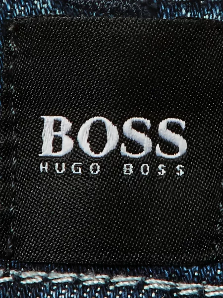 Blugi conici Boss conici albastru