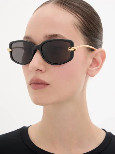 Bottega Veneta Ochelari de soare femei negru