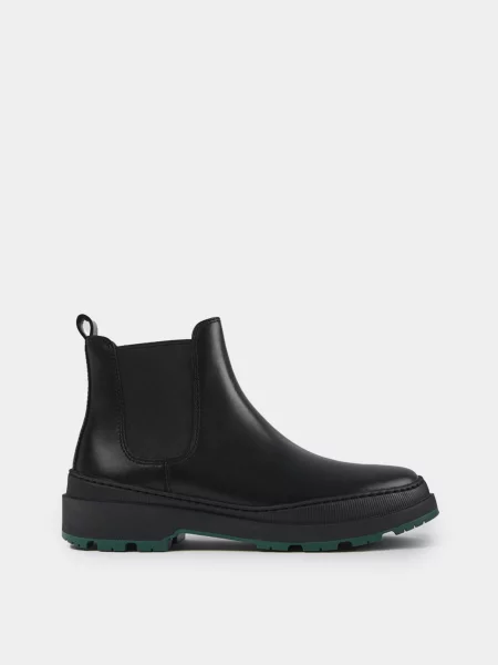 Camper Челсі Перероблений поліестер/шкіра/т чорний