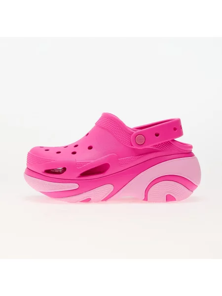 Чехли Crocs Bubble Crush Clog с платформа розово