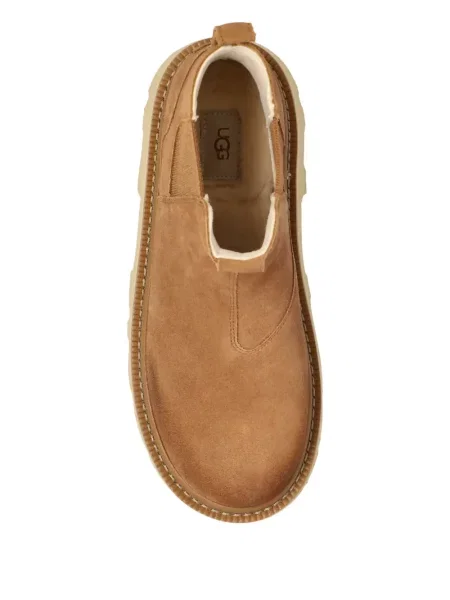 Botine chelsea Ugg din piele de căprioară maro