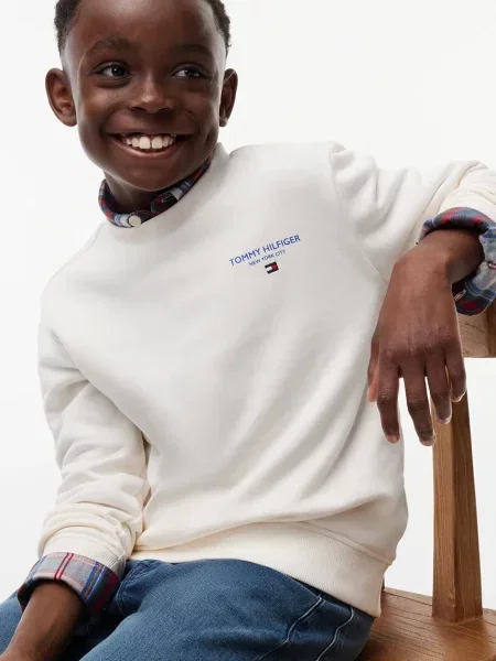 Суитчър Tommy Hilfiger бяло