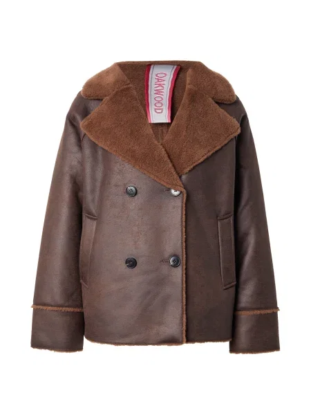 OAKWOOD Zimska jakna JANE / zeleno smeđa