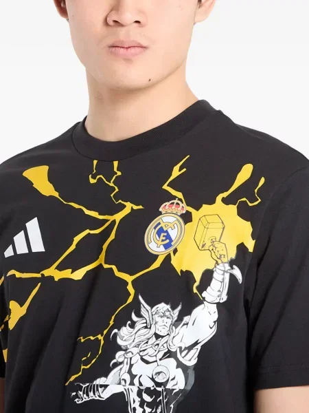 Бягане шорти Adidas на цветя корсет черно