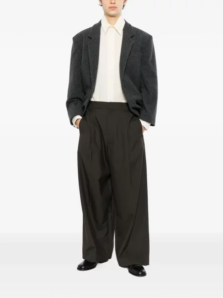 Pantaloni Lemaire maro