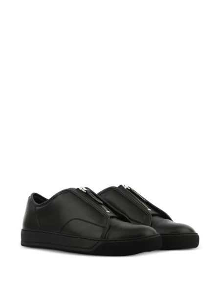 Sneakerși Lanvin din piele negru